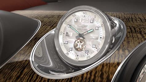 breitling table clock|bentley bentayga breitling clock price.